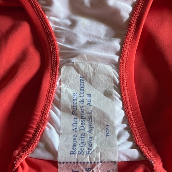 Aqua Green One-Piece Lined Swim Skirt NWOT W/ Attached Flirty Ruffle Skirt-SZ 8 - Picture 9 of 13